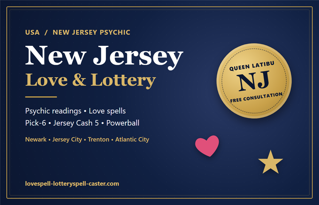 New Jersey Psychic for Love & Lottery Spells