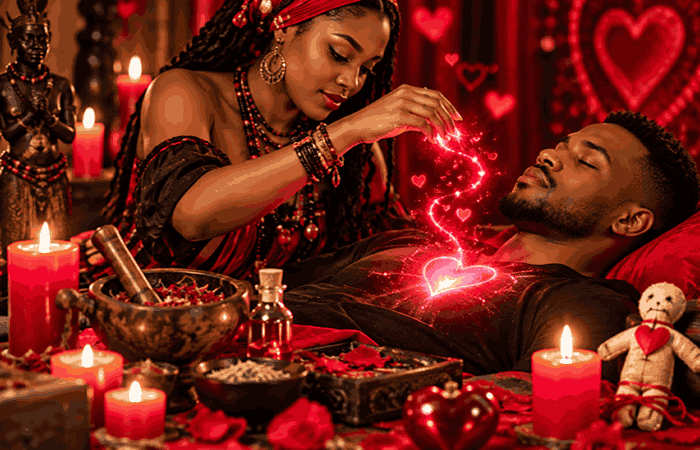 Putting a Love Spell on a Man